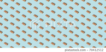 blue holiday background seamless gift pattern 70412512