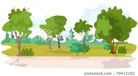 no people beautiful summer park landscape background horizontal no people beautiful summer park landscape background horizontal 70413282