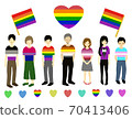 LGBT people Rainbow flag 70413406