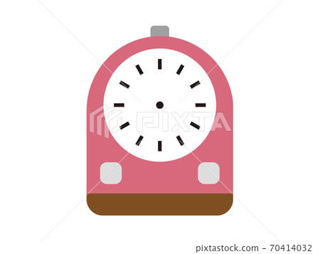 Alarm clock_2_pink 70414032