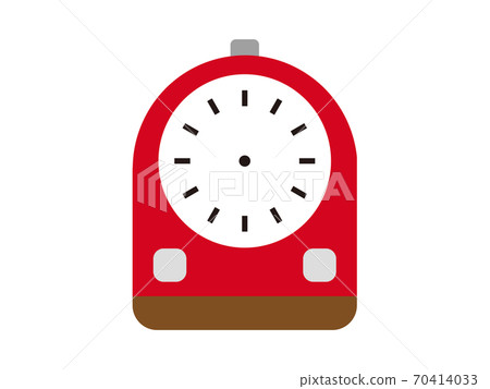 Alarm clock_2_red 70414033