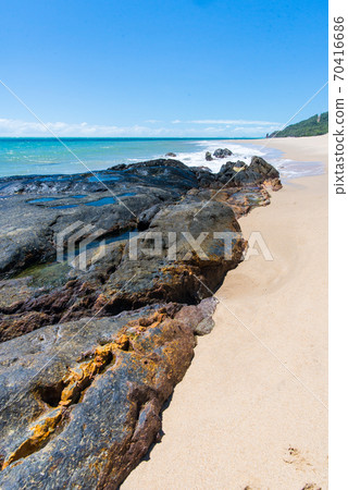 Beautiful beach Beautiful beach 70416686