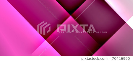 Fluid gradients with dynamic diagonal lines abstract background. Bright colors with dynamic light and shadow effects. Vector wallpaper or poster 70416990