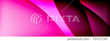 Fluid gradient neon color waves, vector abstract background Fluid gradient neon color waves, vector abstract background 70417144