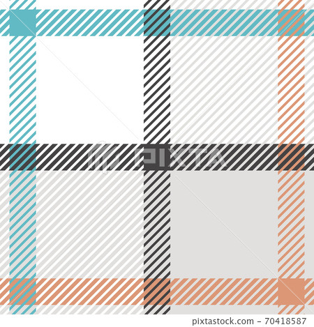 Plaid or tartan vector is background or texture in many color of graphic design 70418587