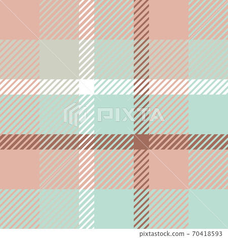 Plaid or tartan vector is background or texture in many color of graphic design 70418593