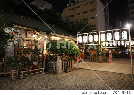 Osaka Ohatsu Tenjin Night View ③ Osaka Ohatsu Tenjin Night View ③ 70419718