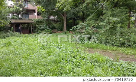 東京都大田區草公園，最近的稀有車站，池上線千代町站 70419750