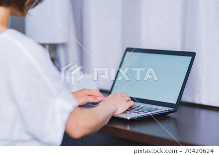 在Telework Hotel [Corona的新常態]工作 70420624