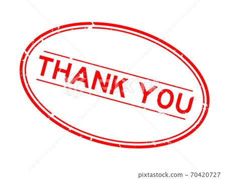 thank you stamp. thank you round grunge sign. - Stock Illustration