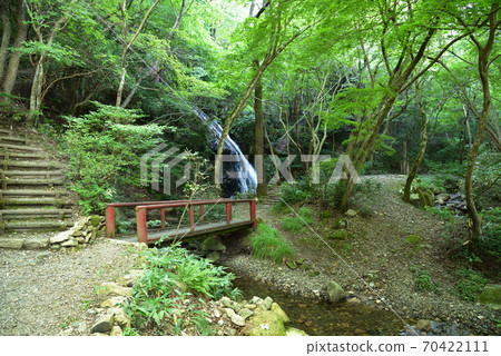 Furuya Fudou Falls Forest Park and Middle Waterfall Maniwa City, Okayama Prefecture Furuya Fudou Falls Forest Park and Middle Waterfall Maniwa City, Okayama Prefecture 70422111
