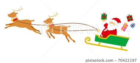聖誕老人和馴鹿索里 70422197