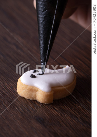Halloween decoration cookies pumpkin painting Decorating cookie ハロウィン クッキー かぼちゃ Halloween decoration cookies pumpkin painting Decorating cookie ハロウィン クッキー かぼちゃ 70423908