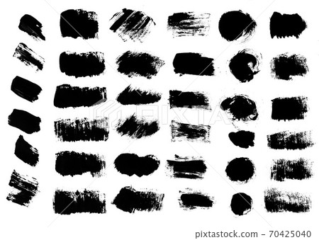 Brush strokes with watercolor paint Brush strokes with watercolor paint 70425040