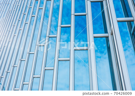 Architecture details Modern Building Glass facade Business background Architecture details Modern Building Glass facade Business background 70426009