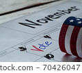 Vote.3 November U.S. Presidential Election 2020 70426047