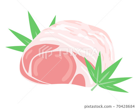 一塊生豬肉的插圖 一塊生豬肉的插圖 70428684