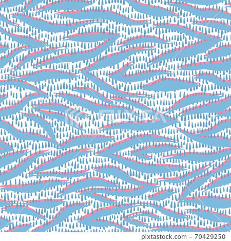 Striped geometric zebra repeat pattern. 70429250