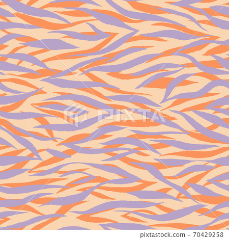 Striped geometric zebra repeat pattern. 70429258