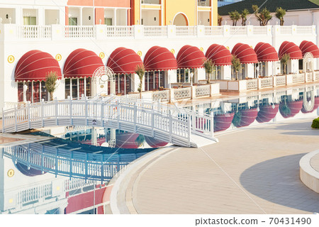The popular resort Amara Dolce Vita Luxury Hotel. With pools and water parks and recreational area along the sea coast in Turkey. Tekirova-Kemer The popular resort Amara Dolce Vita Luxury Hotel. With pools and water parks and recreational area along the sea coast in Turkey. Tekirova-Kemer 70431490
