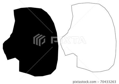 Blantyre City (Republic of Malawi, Southern Region) map vector illustration, scribble sketch City of Blantyre map 70433263