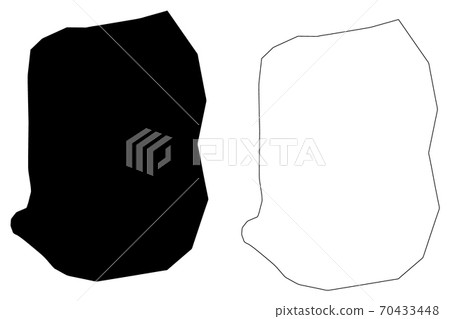 Maradi City (Republic of the Niger, Maradi Region) map vector illustration, scribble sketch City of Maradi map 70433448