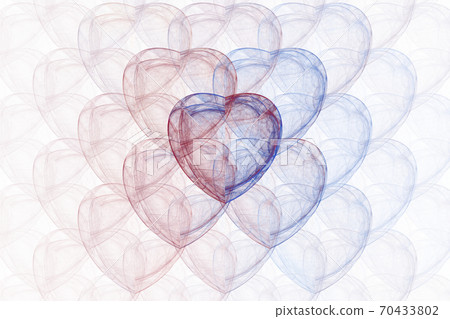 Fractal heart fantasy Fractal heart fantasy 70433802