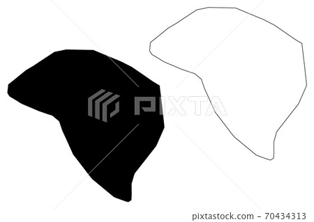 Arusha City (United Republic of Tanzania) map vector illustration, scribble sketch City of Arusha map 70434313