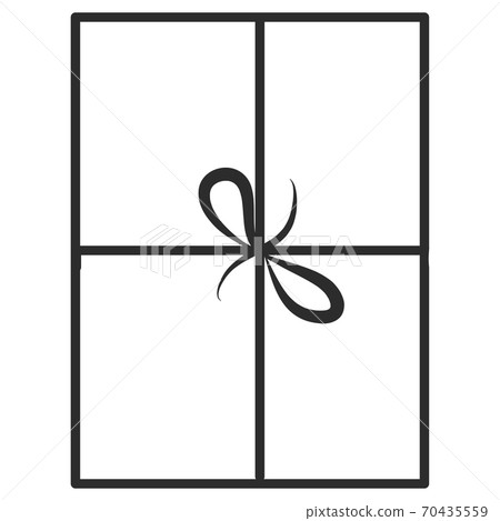 Doodle single hand drawn gift, present, New Year and Xmas box. Illustration for greeting card, posters, stickers, seasonal design, patterns, fabric, icon. Isolated on white background. Doodle single hand drawn gift, present, New Year and Xmas box. Illustration for greeting card, posters, stickers, seasonal design, patterns, fabric, icon. Isolated on white background. 70435559