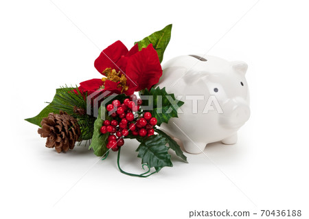Christmas Decoration and Piggy bank 70436188