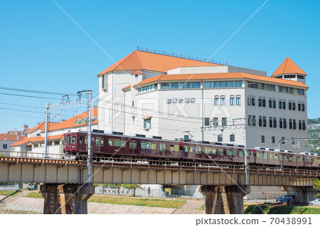 Takarazuka Grand Theater and Hankyu Train 70438991