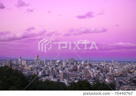札幌旭山紀念公園(夜景) 札幌旭山紀念公園(夜景) 70440767