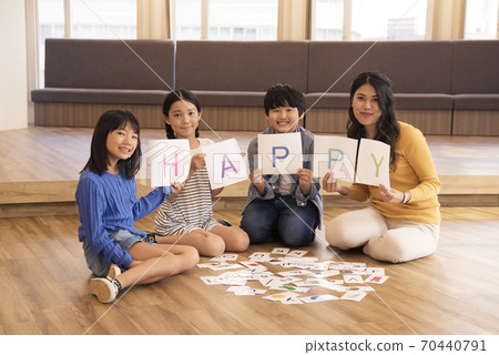 English conversation class children 70440791