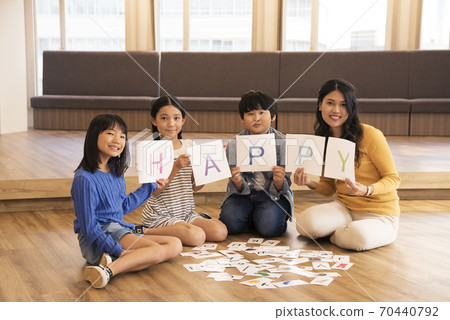 English conversation class children 70440792