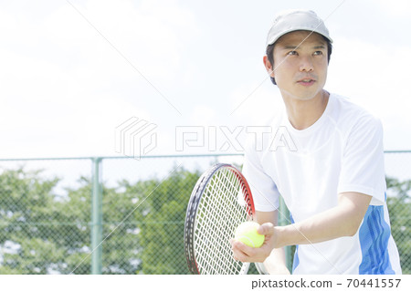 打網球的人 70441557