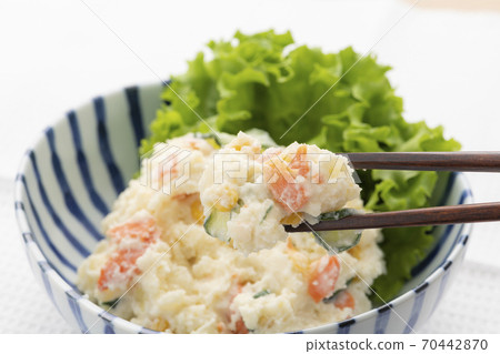 Easy and delicious potato salad Easy and delicious potato salad 70442870