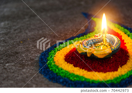 Happy celebration Deepavali, or Diwali Indian festival Happy celebration Deepavali, or Diwali Indian festival 70442973