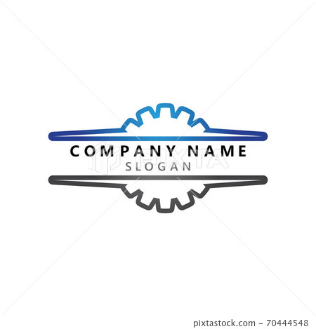 Gear Logo Template vector icon 70444548