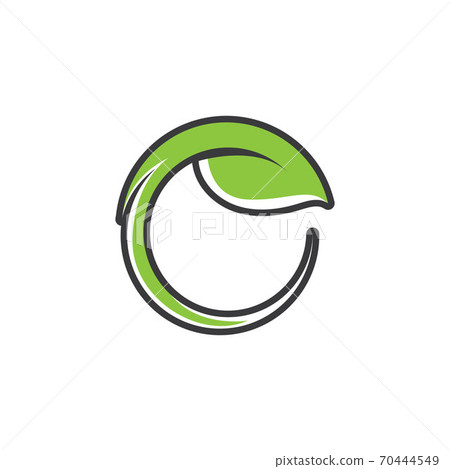 Logos of green Tree leaf ecology 70444549