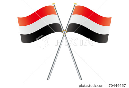 New World Flag 2: 3 Ver Gradation Wave Pole Cross Yemen New World Flag 2: 3 Ver Gradation Wave Pole Cross Yemen 70444667