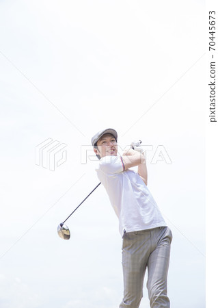 Men who play golf Men who play golf 70445673