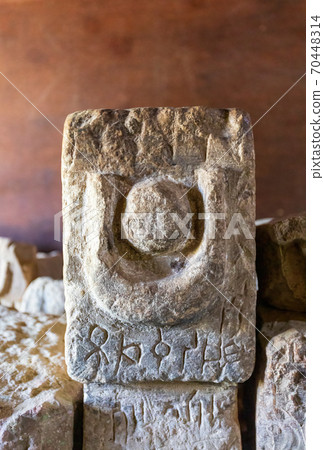 Ruins of the Yeha temple in Yeha, Ethiopia, Africa Ruins of the Yeha temple in Yeha, Ethiopia, Africa 70448314