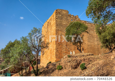 Ruins of the Yeha temple in Yeha, Ethiopia, Africa 70448326