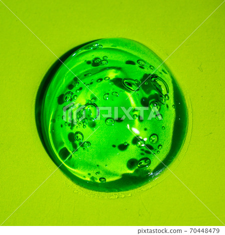 Squeezed cosmetic clear cream gel texture Iisolated on white background. Close up transparent Ectoplasm serum drop Squeezed cosmetic clear cream gel texture Iisolated on white background. Close up transparent Ectoplasm serum drop 70448479