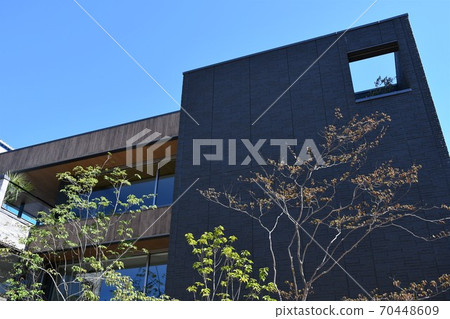 Residential area, detached house, new cityscape Residential area, detached house, new cityscape 70448609