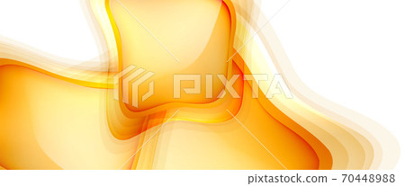 Circles and bubbles abstract background. Fluid liquid round shapes for web banner, app or poster Circles and bubbles abstract background. Fluid liquid round shapes for web banner, app or poster 70448988