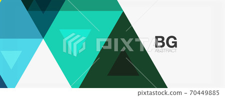 Mosaic triangle pattern abstract background for cover, banner, flyer and poster and other template Mosaic triangle pattern abstract background for cover, banner, flyer and poster and other template 70449885