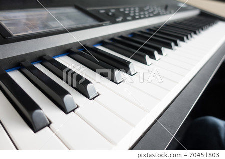 Piano key close up Piano key close up 70451803