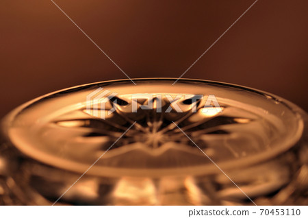 Surface texture of glass image Surface texture of glass image 70453110