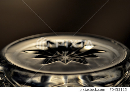 Surface texture of glass image Surface texture of glass image 70453115